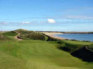 Cruden Bay 14th Green Ocean